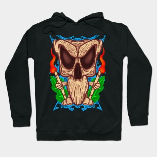 Tiki skull Hoodie